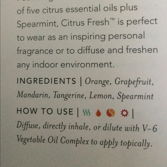 Essential oils Diffuse/ or fragrance Citrus fresh - Picture 2 of 3